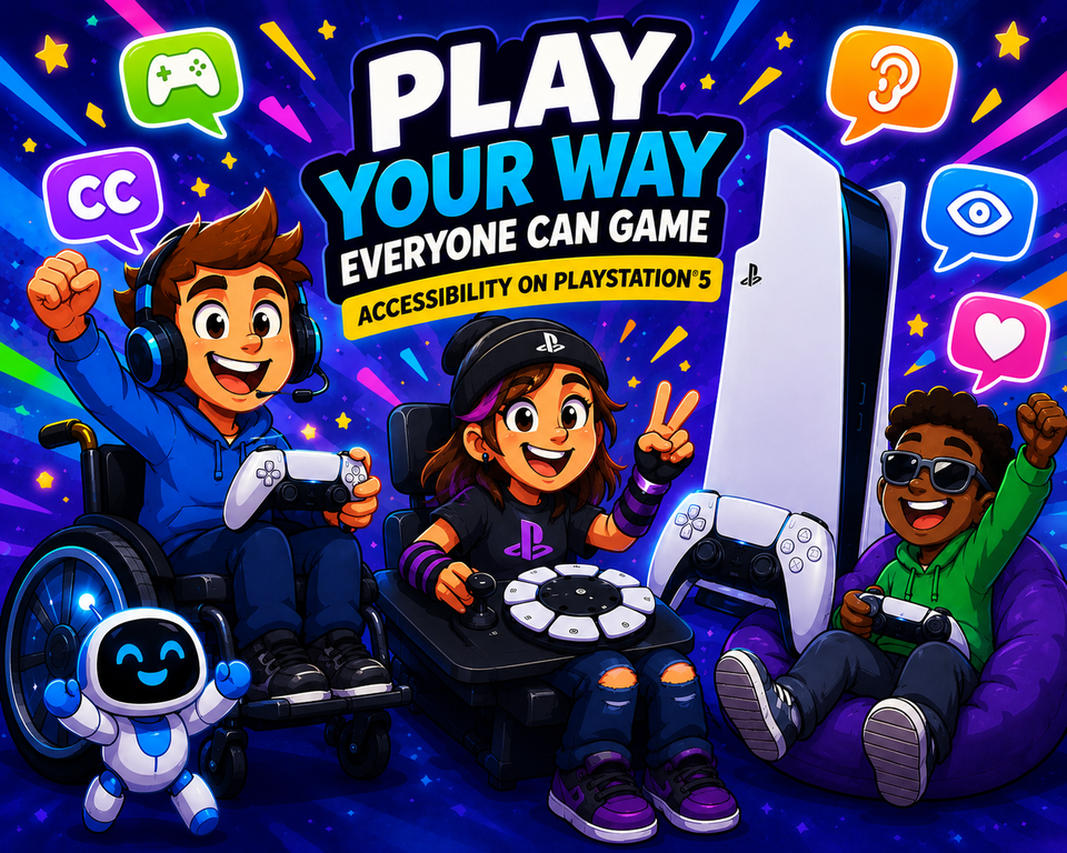 Gaming Without Barriers: Exploring the Accessibility Features of the PlayStation 5